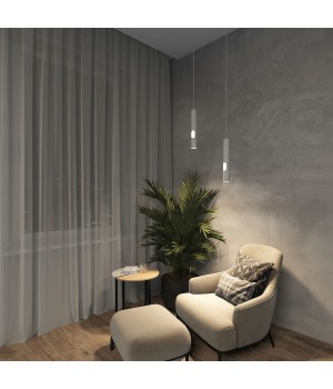 DK4045-WH Подвесной светильник, с декоративным вырезом, IP 20, до 15 Вт, LED, GU10, белый, алюминий-foto7