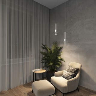 DK4045-WH Подвесной светильник, с декоративным вырезом, IP 20, до 15 Вт, LED, GU10, белый, алюминий-foto7