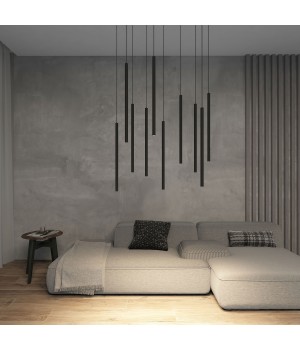 DK4304-BK Подвесной светильник со встроенным светодиодом, 5W, IP 20, 4000K, черный, алюминий-foto4