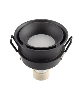 DK2403-BK Встраиваемый светильник влагозащ., IP 44, 10 Вт, GU10, черный, алюминий-foto12