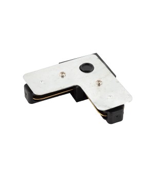 TR1102-BK Соединитель для шинопровода L-образный, черный-foto4