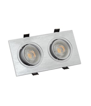 DK3022-CM Встраиваемый светильник, IP 20, 10 Вт, GU5.3, LED, серый, пластик-foto8