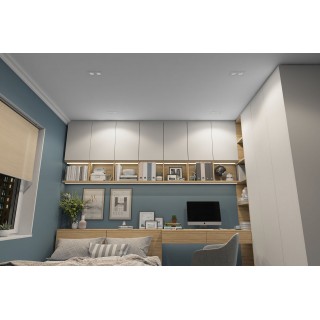 DK3072-WH Встраиваемый светильник, IP 20, 10 Вт, GU5.3, LED, белый/белый, пластик-foto3