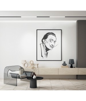 DK8005-BK Линейный светильник SMART LINEAR 27W DIM 3000K-6000K черный-foto5