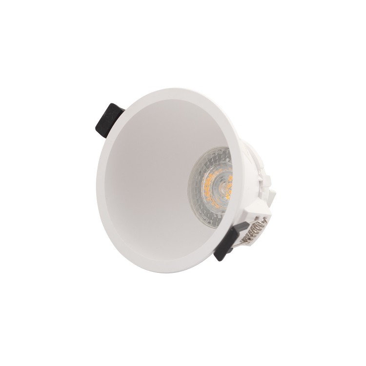 DK3026-WH Встраиваемый светильник, IP 20, 10 Вт, GU5.3, LED, белый, пластик