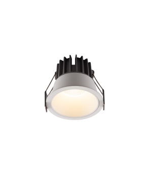 DK4500-WH Встраиваемый светильник, IP 20, 12 Вт, LED 3000, белый, алюминий