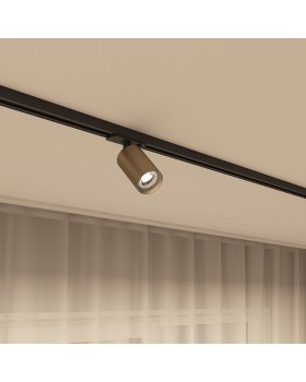 DK6201-BG Трековый светильник IP 20, 15 Вт, GU5.3, матовое золото с черным, алюминий-foto12