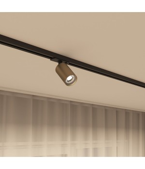 DK6201-BG Трековый светильник IP 20, 15 Вт, GU5.3, матовое золото с черным, алюминий-foto12