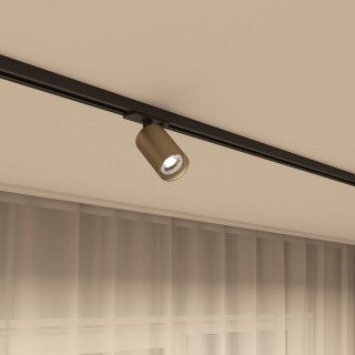 DK6201-BG Трековый светильник IP 20, 15 Вт, GU5.3, матовое золото с черным, алюминий-foto12