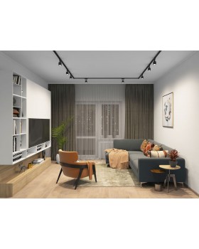 TR1002-BK Шинопровод однофазный, 2 м, черный, заглушка и подвод питания в комплекте-foto8