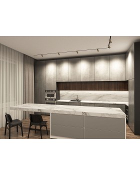 DK8010-BG Акцентный светильник SMART SPOT 9W DIM 3000K-6000K, матовое золото с черным-foto6