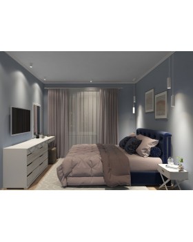 DK2050-WH Накладной светильник, IP 20, 15 Вт, GU5.3, белый, алюминий-foto4