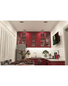 DK3072-BK+RD Встраиваемый светильник, IP 20, 10 Вт, GU5.3, LED, черный/красный, пластик-foto3