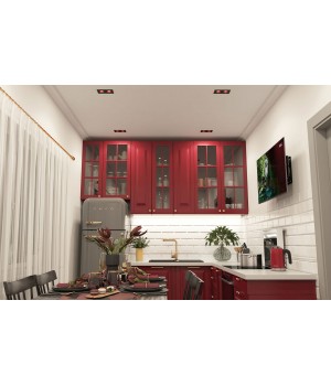 DK3072-BK+RD Встраиваемый светильник, IP 20, 10 Вт, GU5.3, LED, черный/красный, пластик-foto3