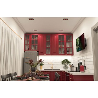 DK3072-BK+RD Встраиваемый светильник, IP 20, 10 Вт, GU5.3, LED, черный/красный, пластик-foto3