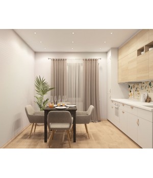 DK3020-WB Встраиваемый светильник, IP 20, 10 Вт, GU5.3, LED, белый/черный, пластик-foto4