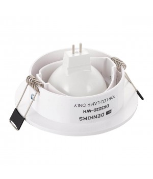 DK3020-WH Встраиваемый светильник, IP 20, 10 Вт, GU5.3, LED, белый, пластик-foto9