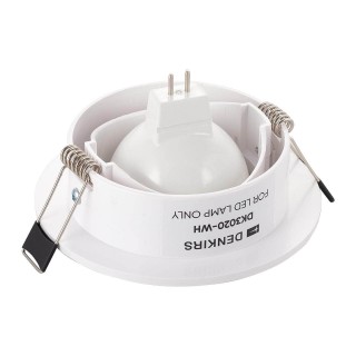 DK3020-WH Встраиваемый светильник, IP 20, 10 Вт, GU5.3, LED, белый, пластик-foto9