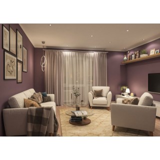 DK3020-CM Встраиваемый светильник, IP 20, 10 Вт, GU5.3, LED, серый, пластик-foto3