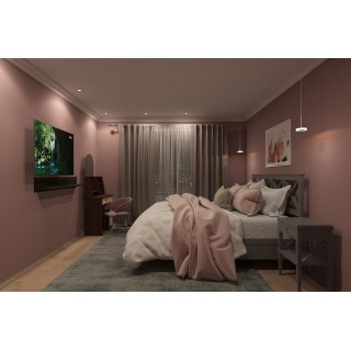 DK3021-WH Встраиваемый светильник, IP 20, 10 Вт, GU5.3, LED, белый, пластик-foto4