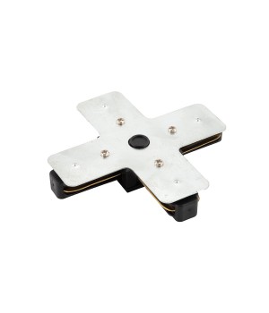 TR1104-BK Соединитель для шинопровода X-образный, черный-foto4