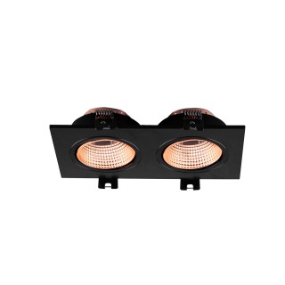 DK3072-BBR Встраиваемый светильник, IP 20, 10 Вт, GU5.3, LED, черный/бронзовый, пластик-foto3