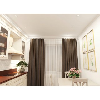 DK3061-WH Встраиваемый светильник, IP 20, 10 Вт, GU5.3, LED, белый/белый, пластик-foto2