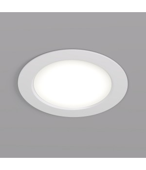 DK3049-WH Встраиваемый светильник, IP 20, 7Вт, LED, белый, пластик