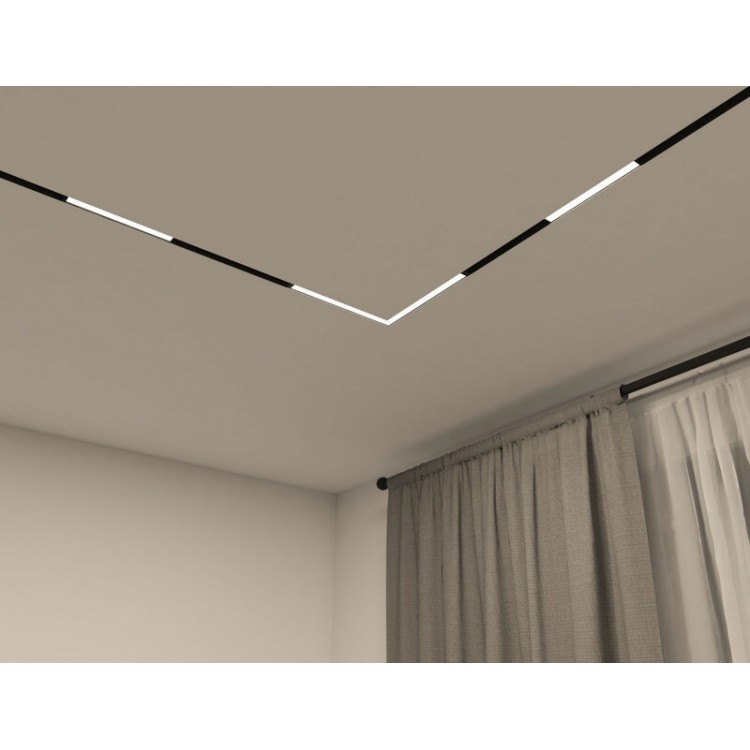 DK8014-BK Угловой светильник SMART LINEAR ANGLE 18W DIM 3000K-6000K, черный