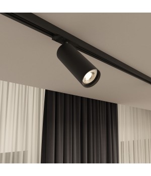DK6202-BK Трековый светильник IP 20, 15 Вт, GU10, черный, алюминий-foto3