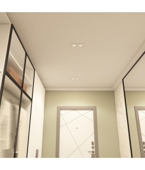 DK2122-WH Встраиваемый светильник, IP 20, 50 Вт, GU10, белый, алюминий-foto8