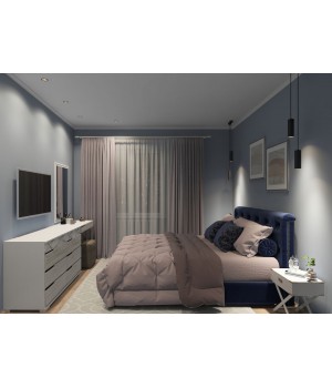 DK4400-BK Встраиваемый светильник, IP 20, 7 Вт, LED 3000, черный, алюминий-foto8