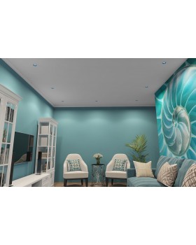 DK3061-WH+СY Встраиваемый светильник, IP 20, 10 Вт, GU5.3, LED, белый/голубой, пластик-foto2