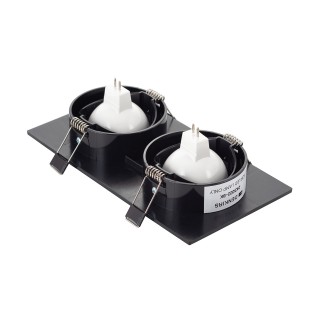 DK3022-BK Встраиваемый светильник, IP 20, 10 Вт, GU5.3, LED, черный, пластик-foto8