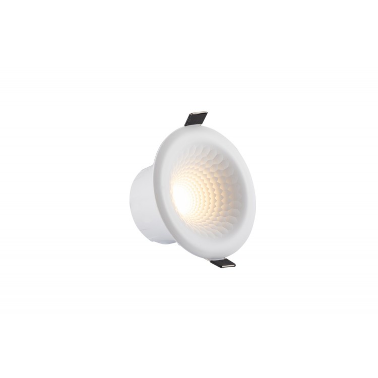 DK3400-WH Встраиваемый светильник, IP 20, 4Вт, LED, белый, пластик