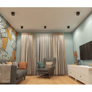 DK3080-BBR Светильник накладной, IP 20, 10 Вт, GU5.3, LED, черный/бронзовый, пластик-foto5