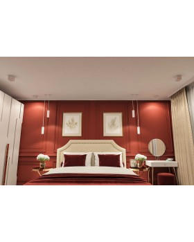 DK3080-WH+RD Светильник накладной IP 20, 10 Вт, GU5.3, LED, белый/красный, пластик-foto3