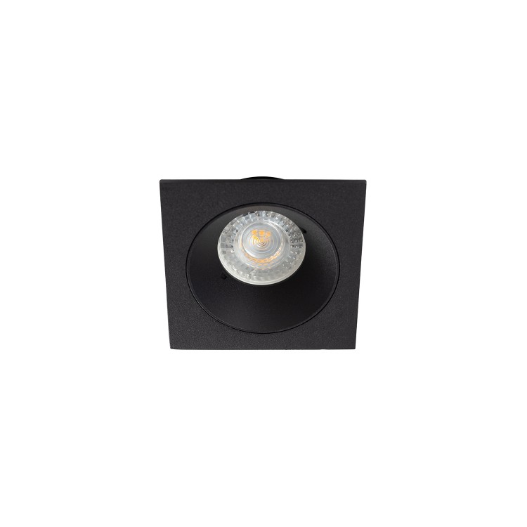 DK2025-BK Встраиваемый светильник, IP 20, 50 Вт, GU10, черный, алюминий