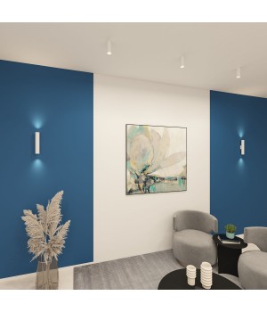 DK5022-WH Настенный светильник, IP20, до 15 Вт, LED, 2xGU10, белый, алюминий-foto4