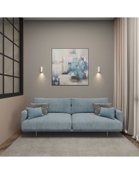 DK5021-WH Настенный светильник, IP20, до 15 Вт, LED, GU10, белый, алюминий-foto3