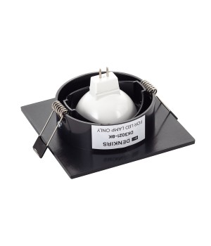 DK3021-BK Встраиваемый светильник, IP 20, 10 Вт, GU5.3, LED, черный, пластик-foto3