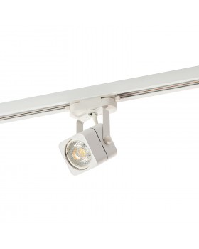 DK6003-WH Трековый светильник IP 20, 50 Вт, GU10, белый, алюминий