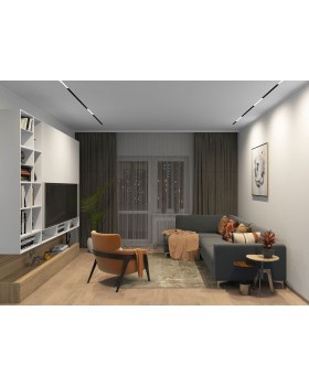 DK8004-BK Линейный светильник SMART LINEAR 18W DIM 3000K-6000K черный-foto2