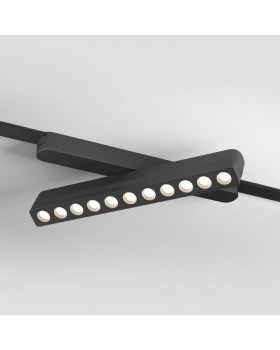 DK5368-BK Светильник для трека Air, серия Grill 2700-6500 со светодиодом, L230*W26*H60мм, 48V DC, 12W, RA?90, 36°, 2700-6500K, IP20, черный, алюминий-foto2