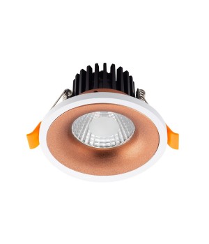 DK4004-CF Встраиваемый светильник, IP 20, 5 Вт, LED 3000, коричневый, алюминий-foto2