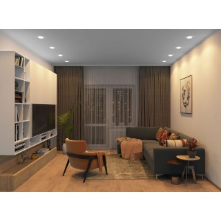 DK4601-DW Встраиваемый светильник, IP 20, 9 Вт, LED 4000, белый, пластик-foto6