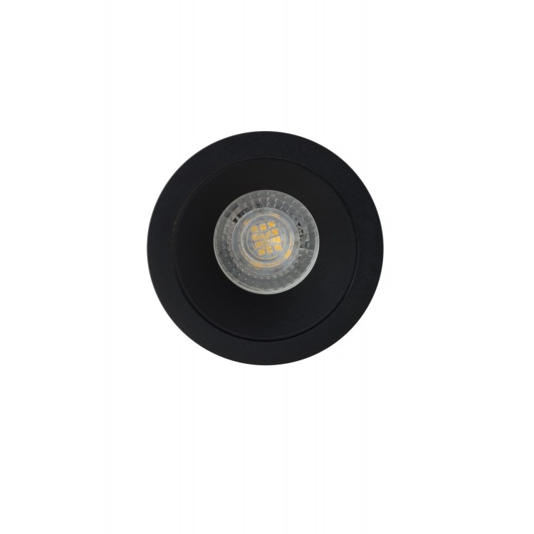DK2026-BK Встраиваемый светильник, IP 20, 50 Вт, GU10, черный, алюминий