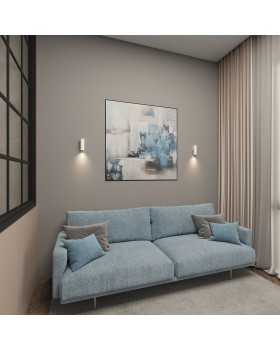 DK5021-WH Настенный светильник, IP20, до 15 Вт, LED, GU10, белый, алюминий-foto4