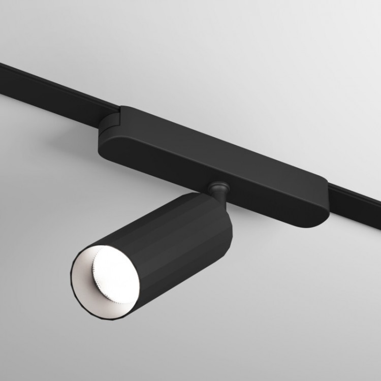 DK5340-BK Светильник для трека Air, серия Spot 4000 со светодиодом, ?40*H147мм, 48V DC, 7W, RA?95, 24°, 4000K, IP20, черный, алюминий DK5340-BK Светильник для трека Air, серия Spot 4000 со светодиодом, ?40*H147мм, 48V DC, 7W, RA?95, 24°, 4000K, IP20, черный, алюминий