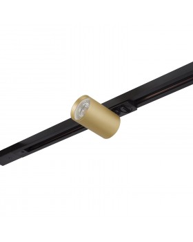 DK6201-BG Трековый светильник IP 20, 15 Вт, GU5.3, матовое золото с черным, алюминий-foto7